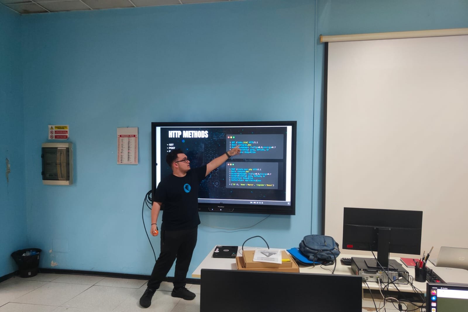 Ignazio Sperandeo al seminario di sicurezza web